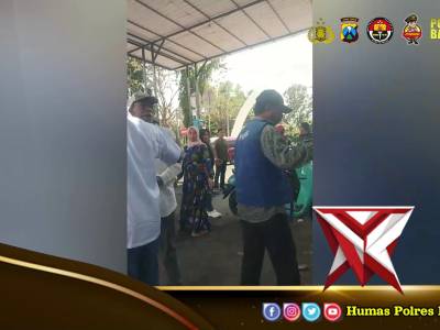PENYAMPAIAN PERISTIWA DUGAAN PENGANIAYAAN TKP TERMINAL KOTA BANGKALAN OLEH KASIHUMAS POLRES