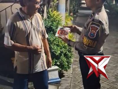 Pamapta Polres Ngawi memberikan imbauan terkait penggunaan layanan Call Center 110