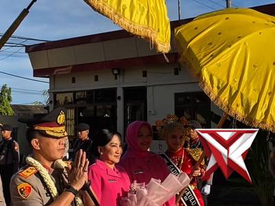 UPACARA FAREWELL PARADE SERTIJAB KAPOLDA BENGKULU