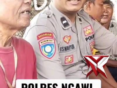 Polsek Sine melaksanakan kegiatan sambang dan binluh kepada para pengemudi ojek di pangkalan ojek