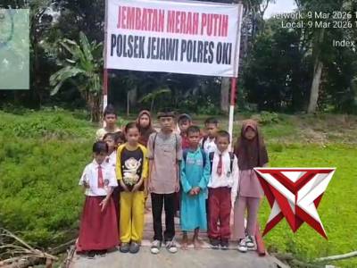 POLRES OKI HADIR AMAN BAE