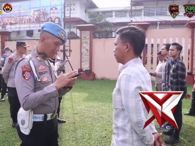 Propam Polda Sumsel Menggelar Operasi GAKTIBPLIN di Polres Muara Enim.