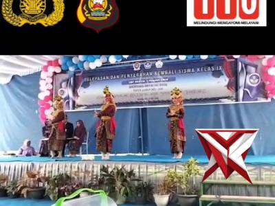 BZ  5.Bhabinkamtibmas Hadiri Pelepasan Siswa Kelas IX SMPN 1 Panang Enim ?????