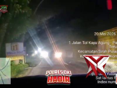 Patroli sore satlantas oki