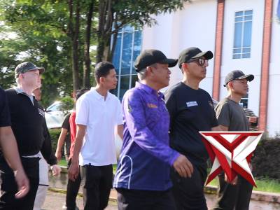 OLAHRAGA BERSAMA KAPOLRES MUSI RAWAS