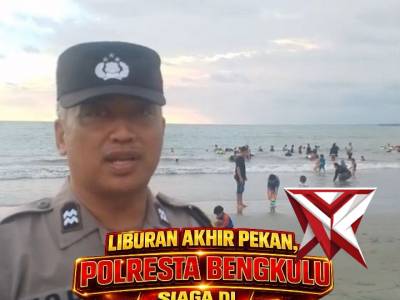 Polresta Bengkulu siaga dalam Pam Obyek Wisata