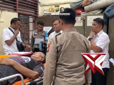 Respone Cepat Sat Tahti dan Si Dokkes Berikan Layanan Kesehatan Terhadap Tahanan Yang Sakit