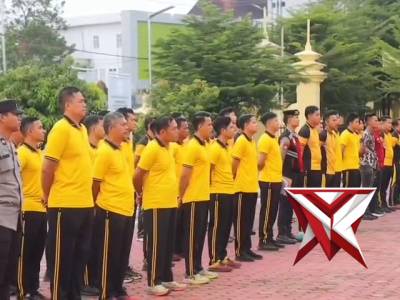 Apel Pagi Polres Pali