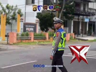 SAT LANTAS POLRES MUBA GATUR LALIN