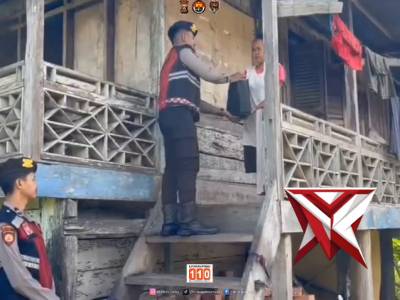 Polri dan masyarakat bersinergi dalam kebaikan. ?