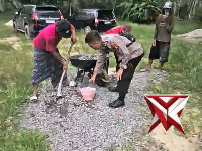 POLRES OKI HADIR AMAN BAE