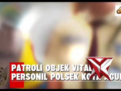 Patroli polsek kota agung