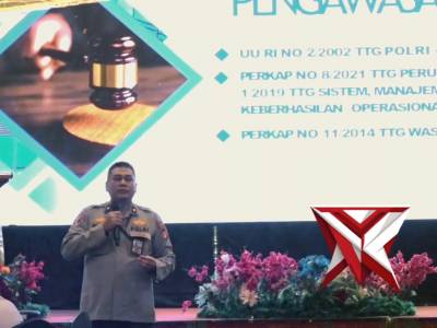 Rakerwas : Pengawasan Operasi oleh Kompol Bustomi, S.H., M.H Auditor 1 Itbid 1 - PoliceTube