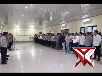 APEL PAGI PERSONIL POLRES MUARA ENIM