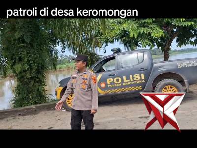 Patroli di desa keromongan - PoliceTube