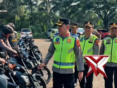 Apel kesiapsiagaan Polres Banjarnegara