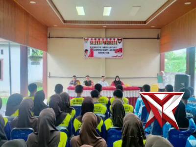 TI 4. "Seleksi Paskibra Kecamatan Tanjung Agung tahun 2026"
