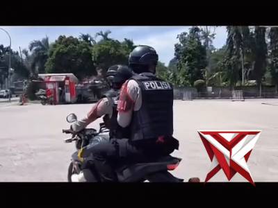 POLRES OKI HADIR AMAN BAE