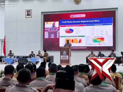 Kapolres Aceh Barat Tegaskan Pentingnya Kolaborasi dan Keamanan dalam RAKORKAS 2026