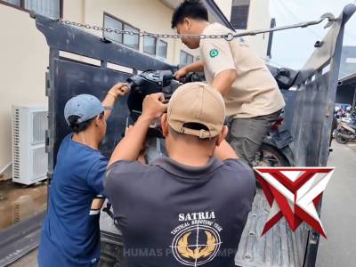 Sat Reskrim Polres Lamsel Ringkus Spesialis Congkel Jendela, 3 Unit Motor Curian Berhasil Disita - PoliceTube