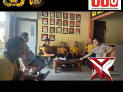 DA 6. Bincang santai Kapolsek Tanjung Agung bersama para PS. Kanit?