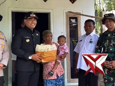 Kapolres Probolinggo bersama Forkopimda Kabupaten Probolinggo melaksanakan peninjauan lokasi TMMD