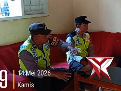 Polsek Kejobong melaksanakan patroli siang