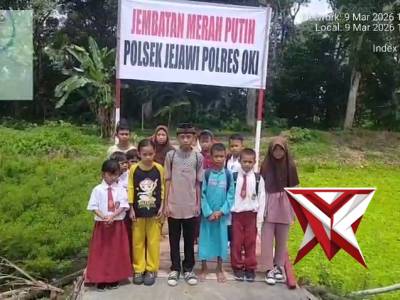POLRES OKI HADIR AMAN BAE