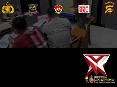 Gelar Perkara Sat Reskrim Polres Muara Enim
