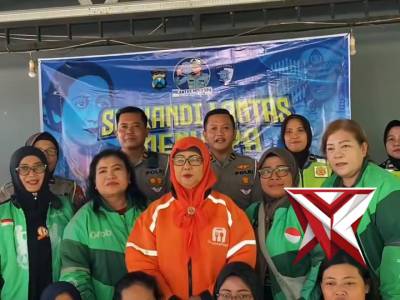 Srikandi Lantas Menyapa, dalam Rangka Hari Kartini 2026