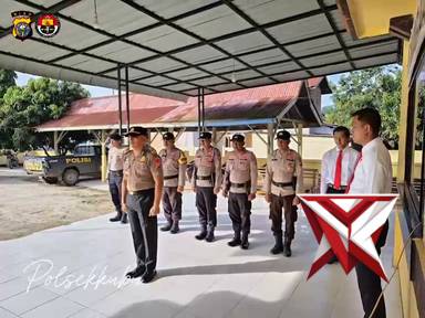 apel pagi polsek kubu