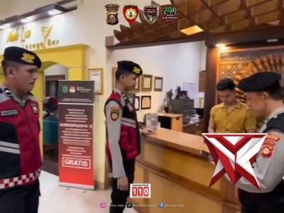 Gerakan tim patroli samapta polres Muba hotel ranggonang Sekayu SM7