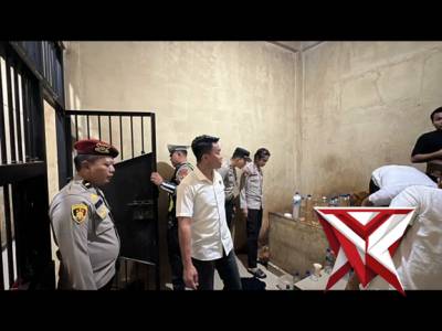 CEK DAN KONTROL TAHANAN POLRES PALI