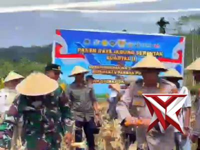 PANEN RAYA JAGUNG SERENTAK KUARTAL II POLRES LEBONG - PoliceTube