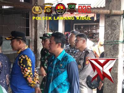 Ps. Kanit Binmas Polsek Lawang Kidul Bersama Forkopimcam Monitoring Pasar Jelang Idul Adha 1447 H - PoliceTube