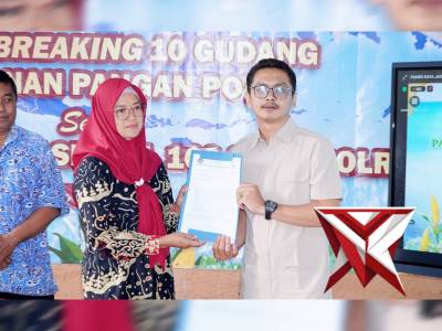Wakapolres Pacitan bersama Forkopimca dan para undangan mengikuti zoom meeting launching SPPG Polri
