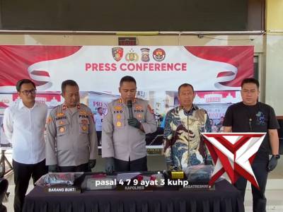 POLRES OKI HADIR Ungkap kasus tindak pidana pembunuhan dan pencurian dengan kekerasan atau kekerasan