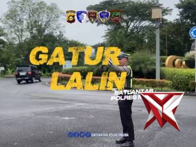SAT LANTAS POLRES MUBA GATUR LALIN - PoliceTube