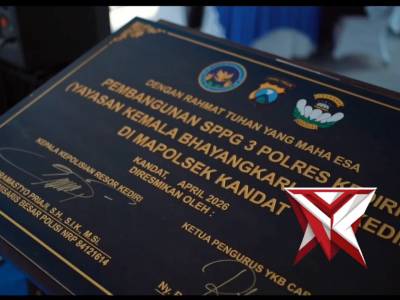 Kapolres Kediri Resmikan SPPG 3 Polres Kediri Cab. Kandat Perluas Layanan Gizi Masyarakat  Kediri&ndash; L
