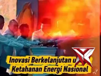 Tak ada yang sia-sia. Polri tak hanya memikirkan ketahanan pangan, tetapi juga masa depan energi ber