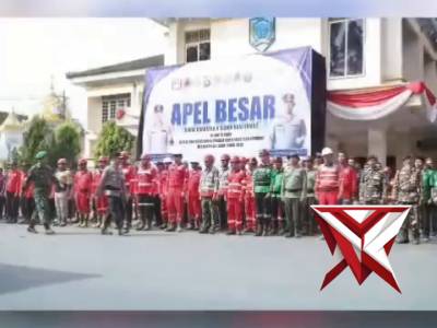 KAPOLDA SUMSEL PIMPIN APEL BESAR, SIAGA KARHUTLA & SABUK KAMTIBMAS DI KAB.LAHAT TAHUN 2026