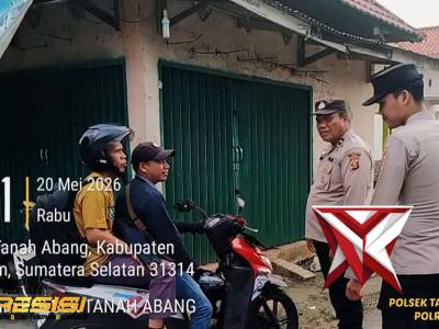 KEGIATAN PERSONIL POLSEK TANAH ABANG