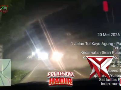 Patroli malam sat lantas polres oki