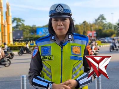 Pemantauan arus lalu lintas di Bambu Runcing