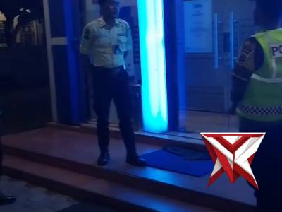 Polsek ngariboyo Patroli bank Bri dialogis dengan satpam BRI
