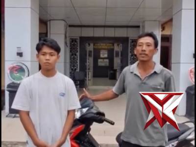 Unit I Pidum Sat Reskrim Polres OKU Timur Telah Mengembalikan Sepeda Motor Milik Korban Curan