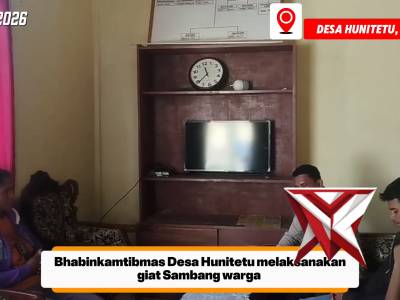 Giat Sambang Polsek Kairatu - PoliceTube