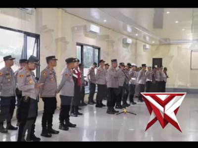 APEL PAGI PERSONIL POLRES MUARA ENIM