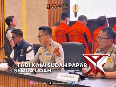 KONFERENSI PERS POLRES MUBA?