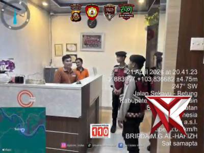 Patroli sat samapta polres muba KE HOTEL IK3 - PoliceTube